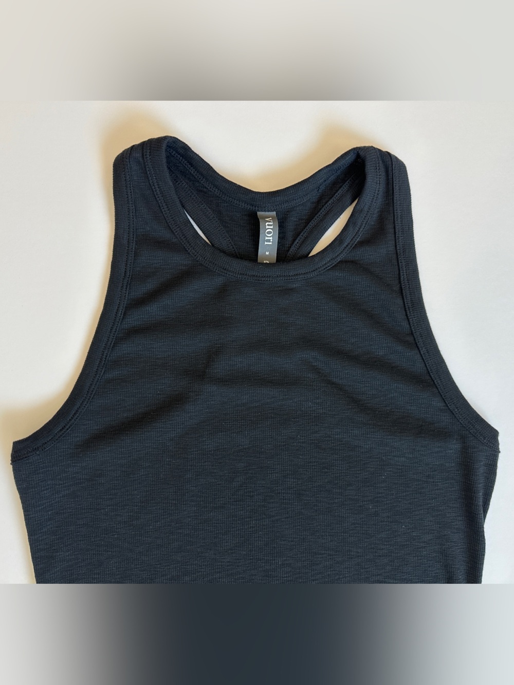 Vuori Sunrise High Neck Tank Top Black Women’s - Size Medium - Picture 5 of 11